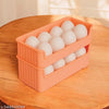 🥚 2Tier Egg Storage Organizer – Stackable Egg Holder for Refrigerator & Kitchen